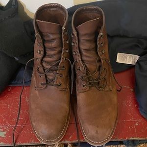 Selling my brown redwings . These are too casual for my work